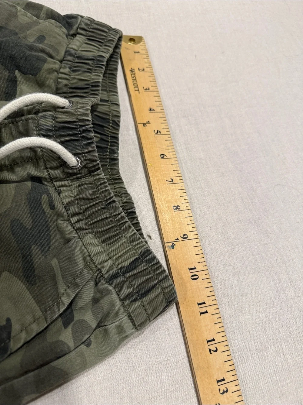 GAP Camo Pull-On Shorts in Olive Green